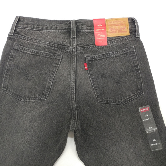 Levis Women`s Wedgie High Rise Selvedge Jeans 26 - Picture 6 of 8